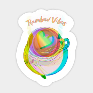 Rainbow Vibes Sticker